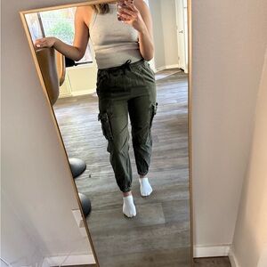 Green Cargo Pants